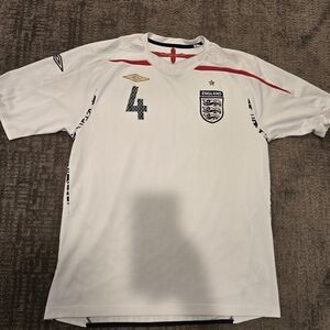 2008 England National Team Steven Gerrard Soccer Jersey